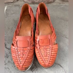 BEARPAW® Lena Leather
Huaraches Sandal in Coral